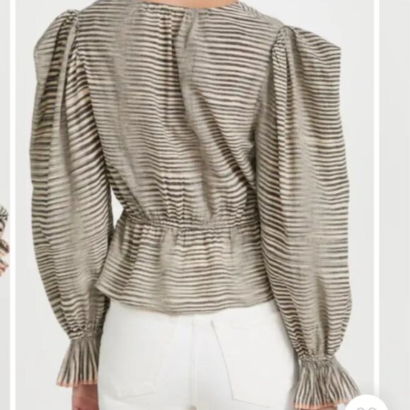 Ulla Johnson Ophelia Top in Okapi - Picture 2 of 9